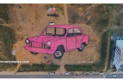 Amazing-Car-rangoli-is-attracting-@Sirisilla-2