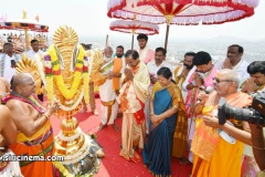 KCR-inaugurates-revamped-Yadadri-temple-Photos-29