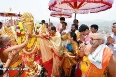 KCR-inaugurates-revamped-Yadadri-temple-Photos-34