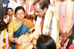 KCR-inaugurates-revamped-Yadadri-temple-Photos-45