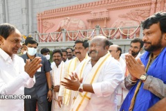 KCR-inaugurates-revamped-Yadadri-temple-Photos-56