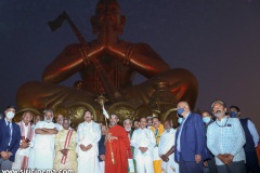 Vice-President-Venkaiah-Naidu-Chiranjeevi-Visits-Muchintal-Statue-Photos-5