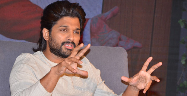 Allu Arjun Interview Photos