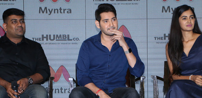 Mahesh Babu's Humble Brand -myntra Pressmeet