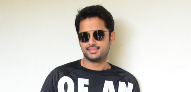 Nithin interview photos