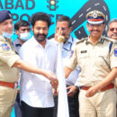 Jr Ntr at Cyberbad Traffic Police first Annual Conference Event