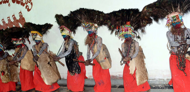 Gussadi and Dandari dances are performed at the Medaram Sri Sammakka-Saralamma