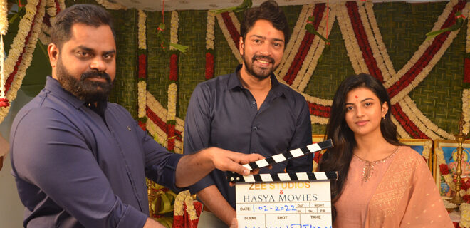 Hasya Movies, Zee Studios announce a new movie with Allari Naresh