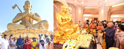 President Ram Nath Kovind will unveils golden statue of Ramanujacharya today