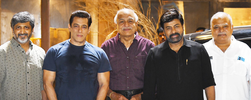 Chiranjeevi Salman Khan starrer Godfather Mumbai schedule is complete