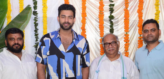 Mega Prince Varun Tej launches new movie with Praveen Sattaru as the hero