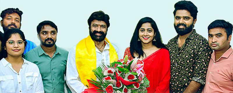 Nandamuri Balakrishna released the title poster of Love Reddy