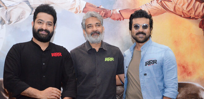 RRR Movie Pressmeet Photos