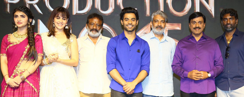 SS Rajamouli Attended Kireeti Production No 15 Launch Event