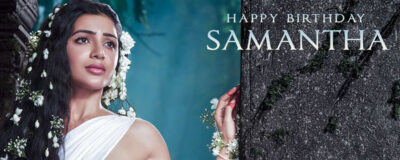 Samantha birthday wishes poster still from Shaakuntalam