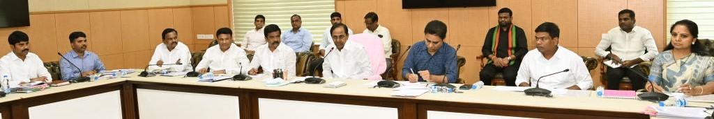 Chief Minister K. Chandrasekhar Rao's Pragati Bhavan