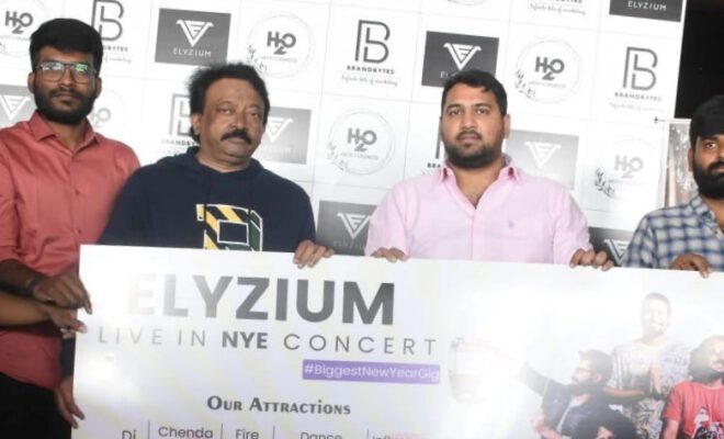 Ram Gopal Varma launched LIVE IN NYE CONCERT Poster