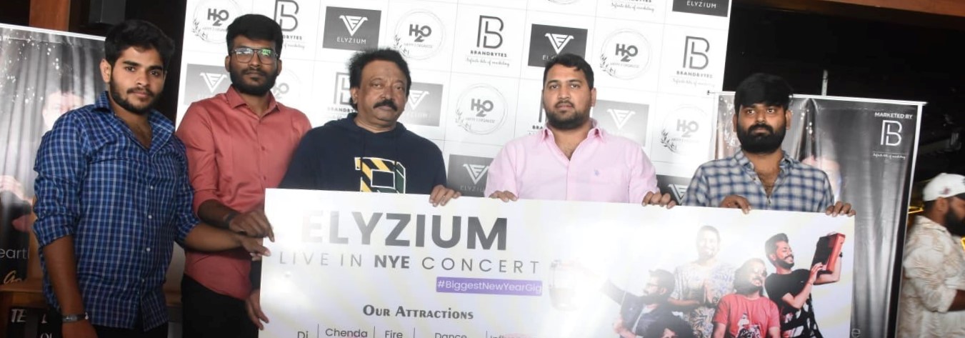 Ram Gopal Varma launched LIVE IN NYE CONCERT Poster