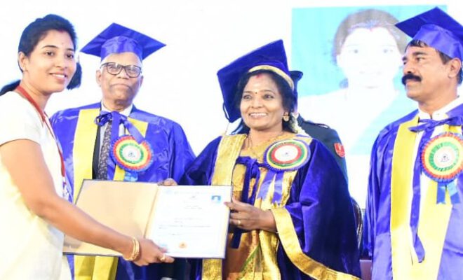 Tamilisai Soundararajan and Chancellor of the University Photos