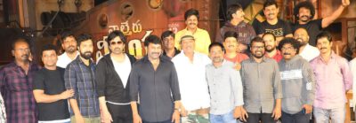 Valteruveerayya Team New Pics